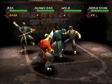 Wu-Tang - Shaolin Style (FR) screen shot game playing